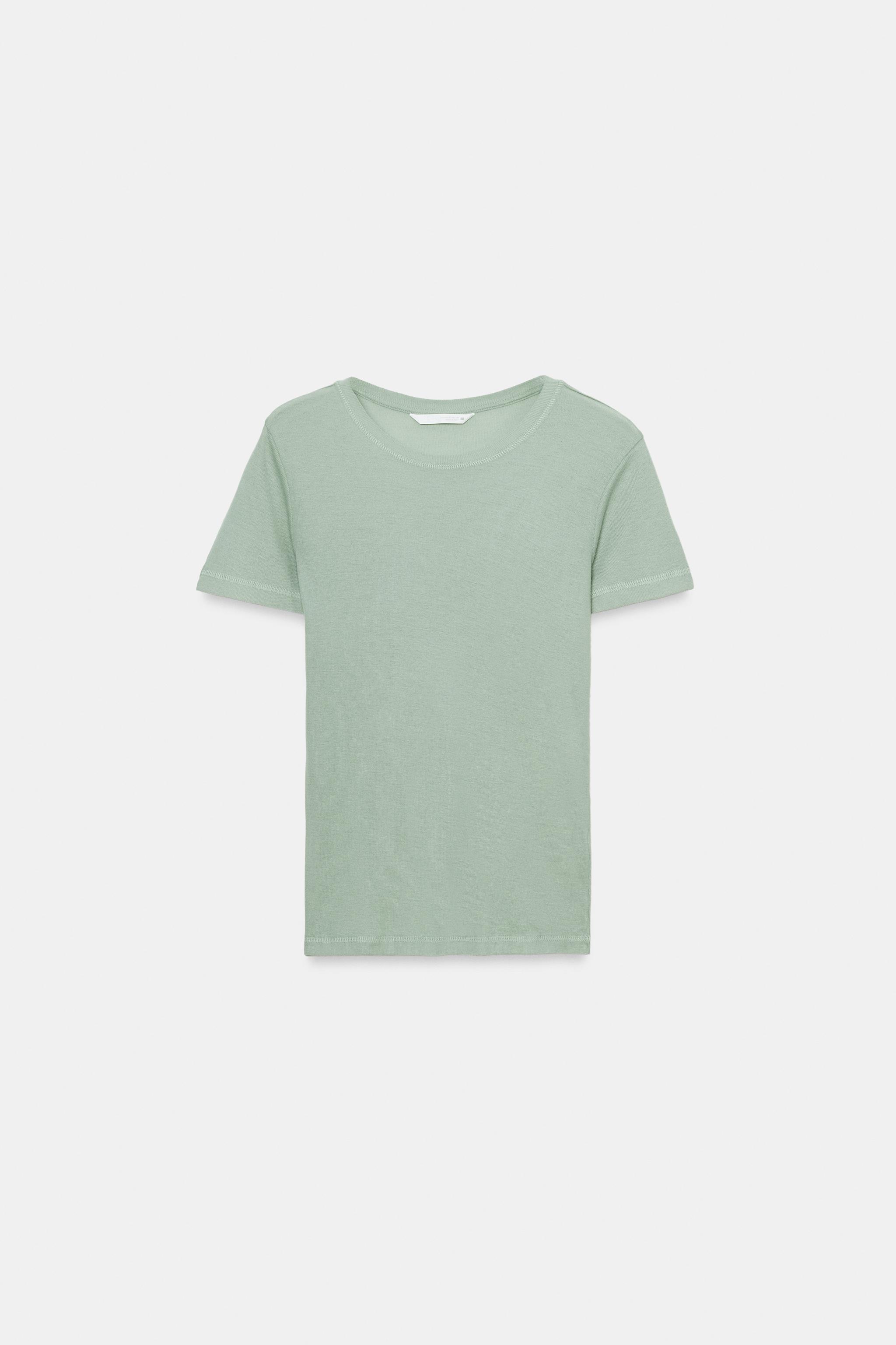 T-SHIRT FLUIDE À MANCHES COURTES